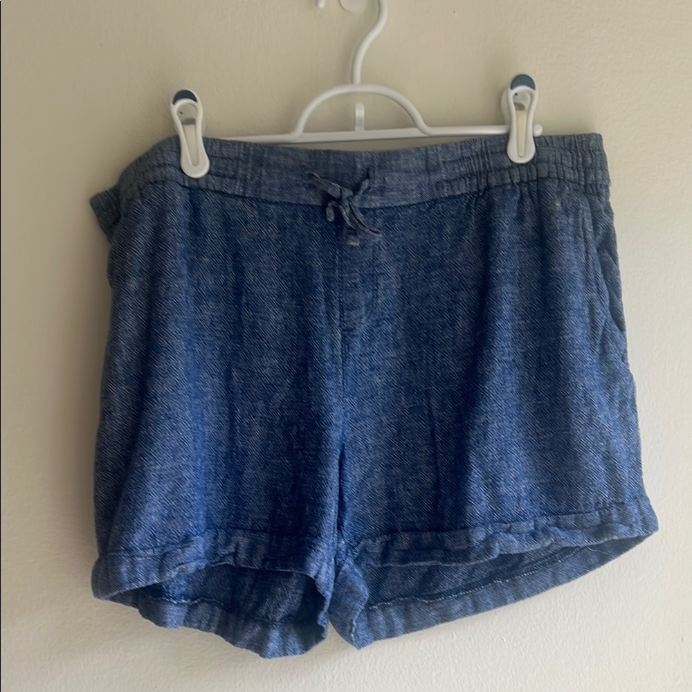 Old Navy Women's High Waist Denim Blue Shorts